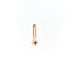 Ruby Dot Pendant Charm in Yellow Gold